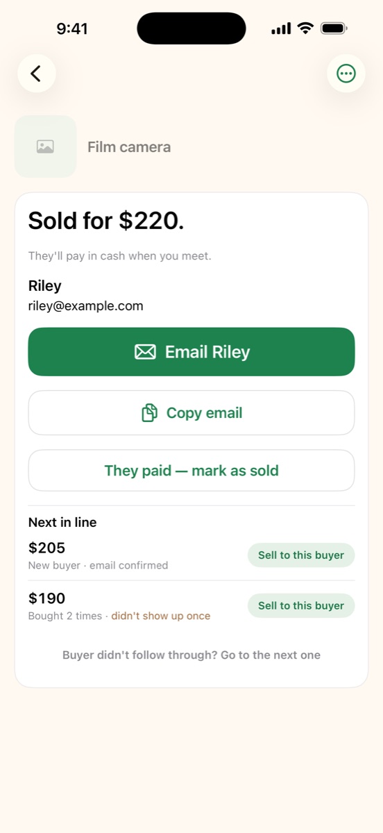 Soldu: the offer you said yes to